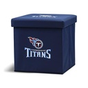 Franklin Sports Foldable Storage Ottoman Bench (14") - View 2
