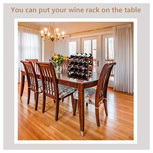 Homevany Wooden Wine & Bar Cabinet - View 3
