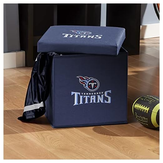 Franklin Sports Foldable Storage Ottoman Bench (14") - View 3