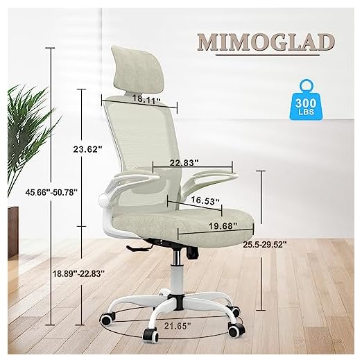 Mimoglad Ergonomic Office Chair - View 3