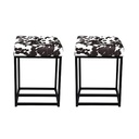 Taburete de Mostrador Gia (24") Animal Print