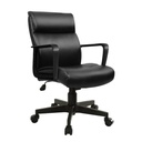 Silla de Oficina Ergonómica de Cuero Arts Wish