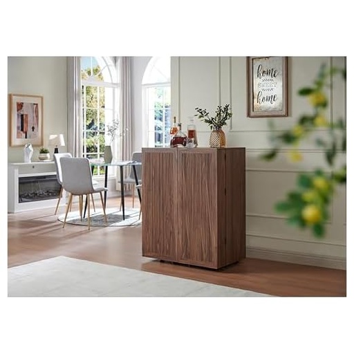 [B0CN1LGXNP] Home Source Glass Wine & Bar Cabinet