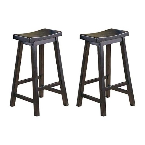 [B08SLPBC36] Taburete de Bar de Madera Lexicon (Juego de 2)