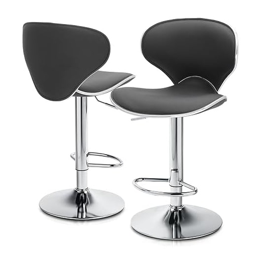 [B0CB7SG59J] Silla de Comedor de Cuero MoNiBloom (Juego de 2)